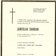 �mrtn� ozn�men� Jaroslav (1923-1985)