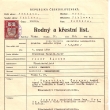 Rodn� list Josefa (1882)